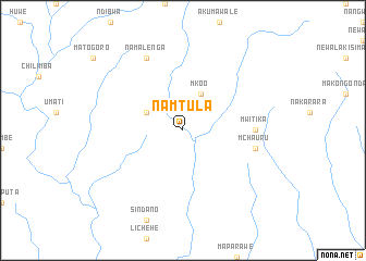 map of Namtula