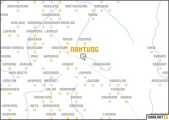 map of Nam-tung