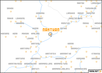 map of Namtwan