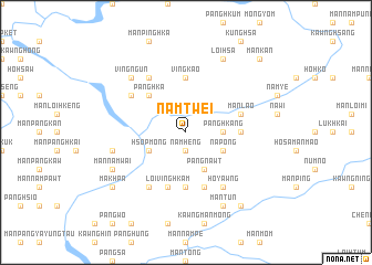 map of Namtwei