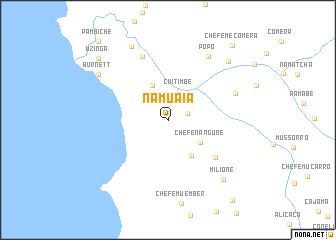 map of Namuaia