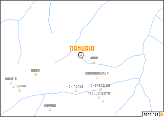 map of Namuaia