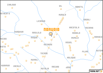 map of Namuaia