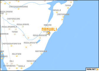 map of Namuali