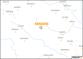 map of Namuana