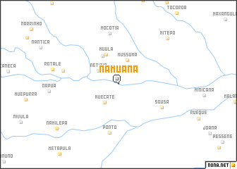 map of Namuana