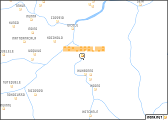 map of Namuapaliua