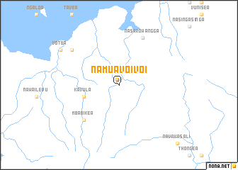 map of Namuavoivoi