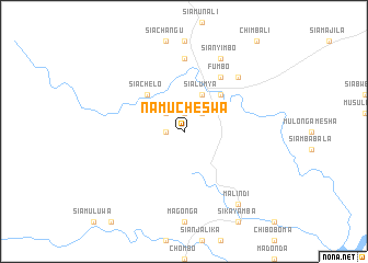 map of Namucheswa