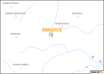 map of Namuenze