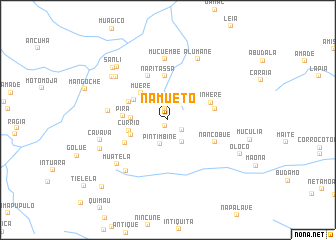 map of Namueto