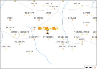 map of Namuganga