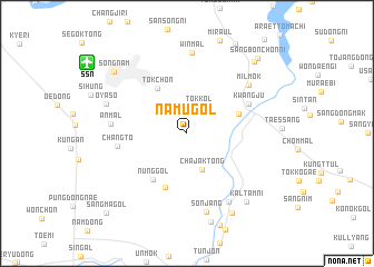 map of Namu-gol