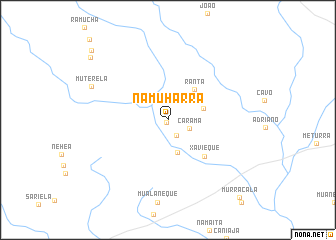 map of Namuharra
