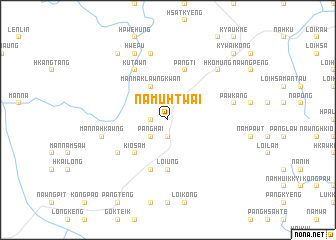 map of Na-mu-htwai