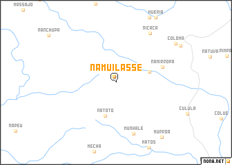 map of Namuilásse