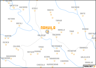 map of Namuila