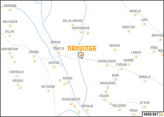 map of Namuinge