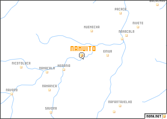map of Namuito