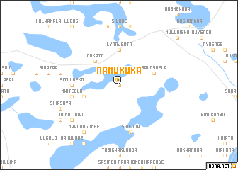 map of Namukuka