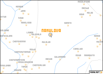 map of Namulova