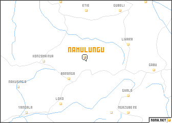 map of Namulungu