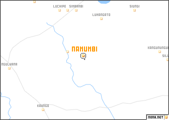 map of Namumbi