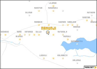 map of Namunji