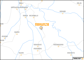map of Namunza