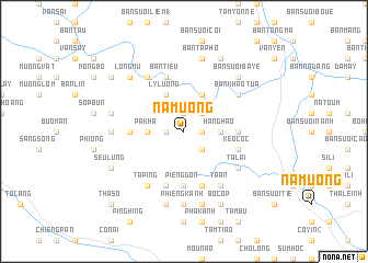 map of Nam Uong