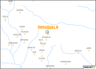 map of Namuquela