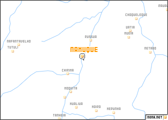 map of Namuque