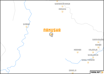 map of Namuswa