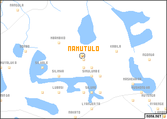 map of Namutulo