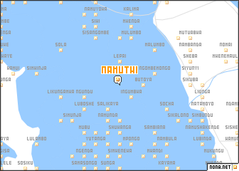 map of Namutwi