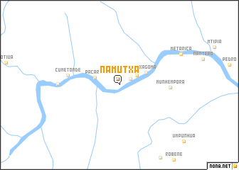 map of Namutxa