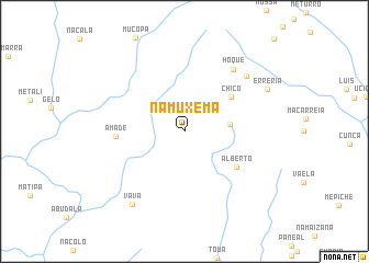 map of Namuxema