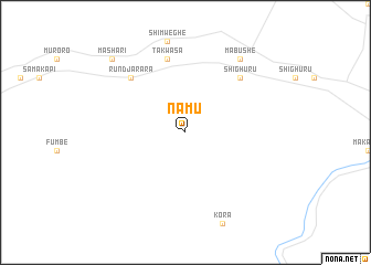 map of Namu