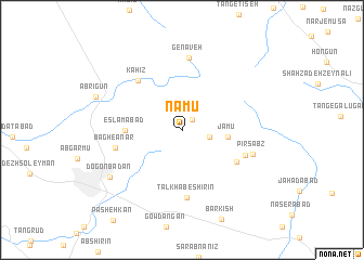 map of Namū