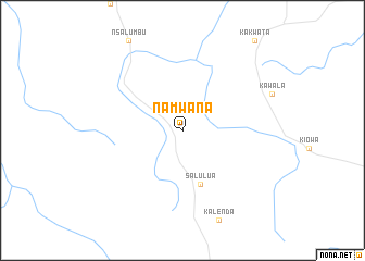 map of Namwana