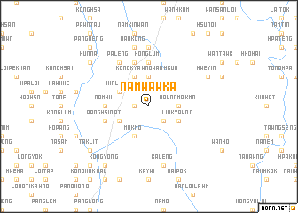 map of Namwawka