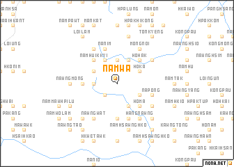 map of Namwā