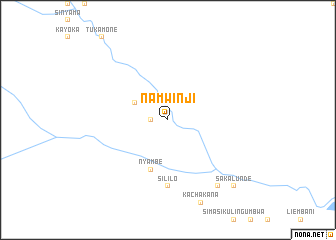 map of Namwinji