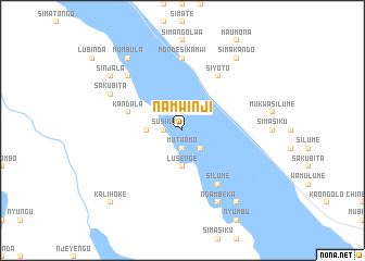 map of Namwinji