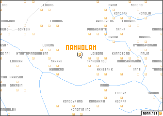 map of Namwolam