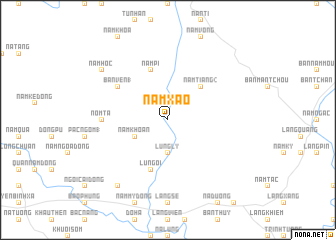 map of Nàm Xáo