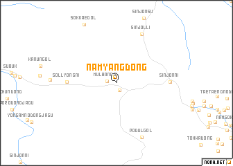 map of Namyang-dong