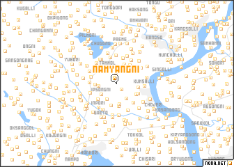 map of Namyang-ni