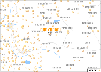 map of Namyang-ni