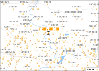 map of Namyang-ni